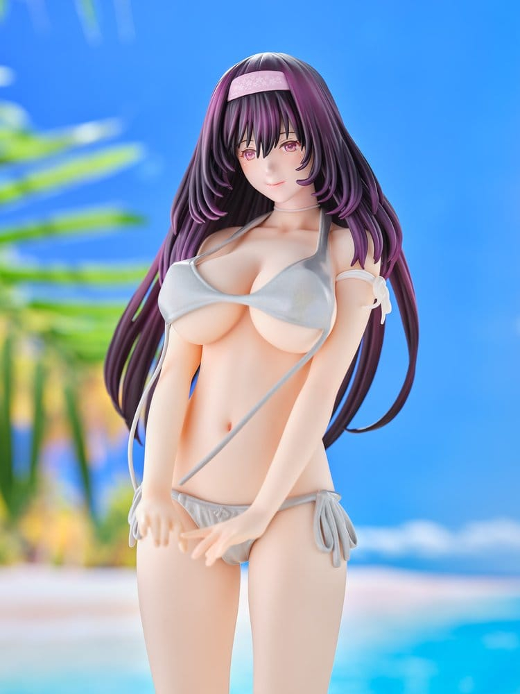 Original Model Statue 1/5 Tomoe Sakura Swimsuit Black Hair Wholesome Ver. Illustration by Toshi Tsutakaze 32 cm [5]