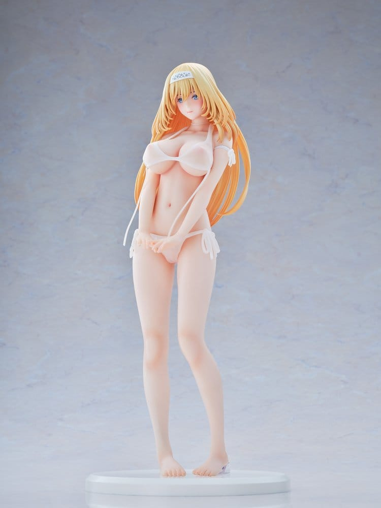 Original Model Statue 1/5 Tomoe Sakura Swimsuit Blonde Hair Wholesome Ver. Illustration by Toshi Tsutakaze 32 cm [9]