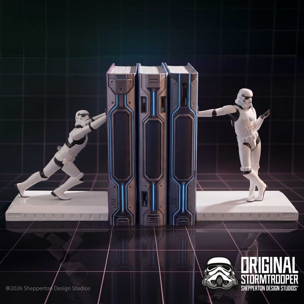 Original Stormtrooper Bookends Working Hard Hardly Working 19 cm [6]