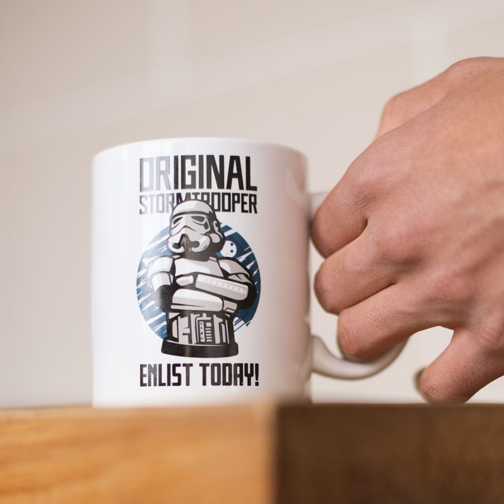 Original Stormtrooper Mug Enlist Today White [3]
