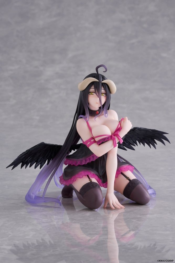 Overlord Desktop Cute - Albedo Negligee Ver. - Figurina 13 cm [3]