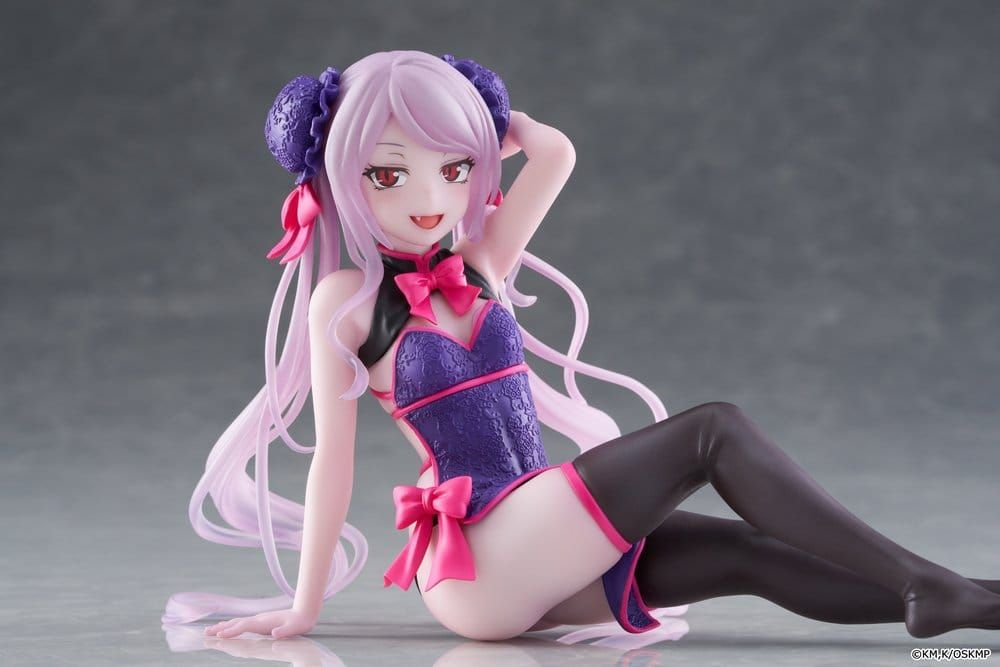 Overlord Desktop Cute PVC Figure Shalltear Bloodfallen Chinese Dress Ver. 13 cm [4]