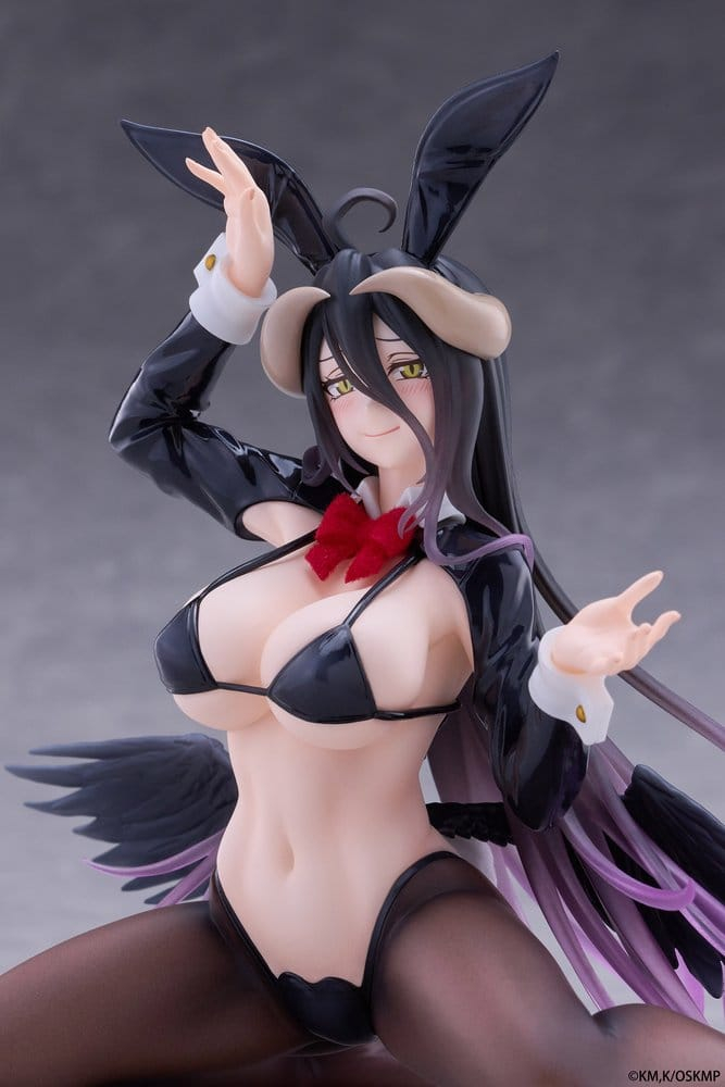 Overlord Moflock PVC Figure Albedo (Reverse Bunny Suit Ver.) 13 cm [4]