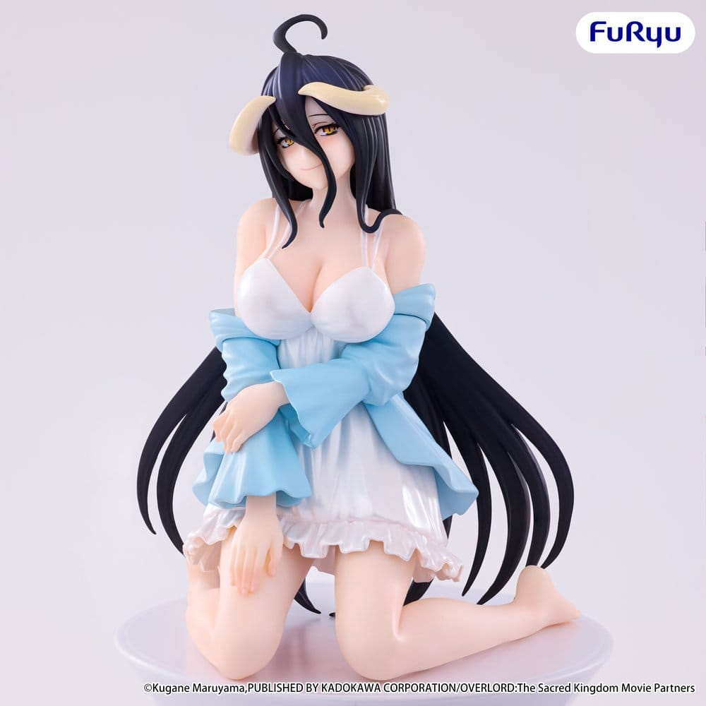 Overlord Noodle Stopper PVC Figure Albedo Loungewear Pearl White Ver. 12 cm [4]