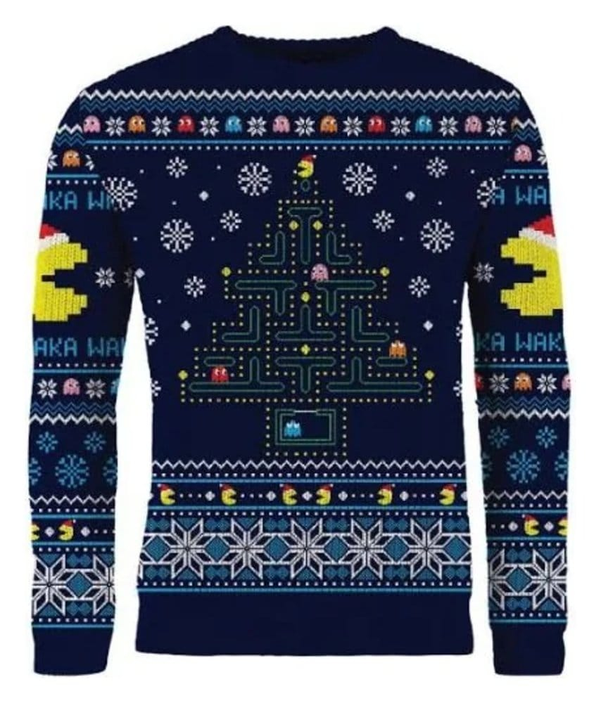 Pac-Man Christmas Sweater Size L [2]