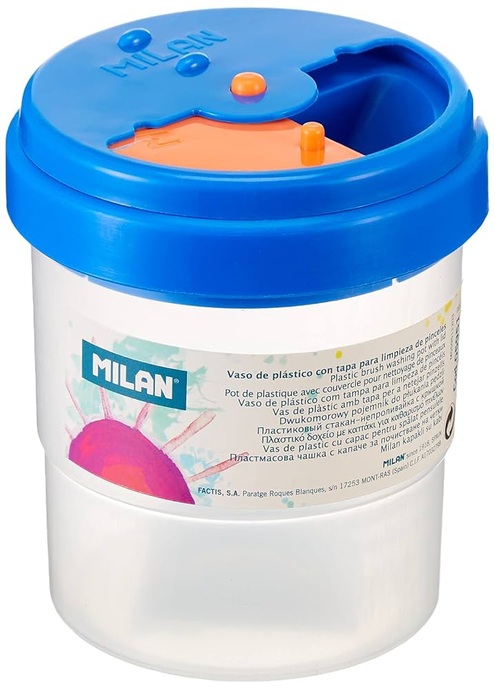 Pahar plastic spalat pensule MILAN [1]