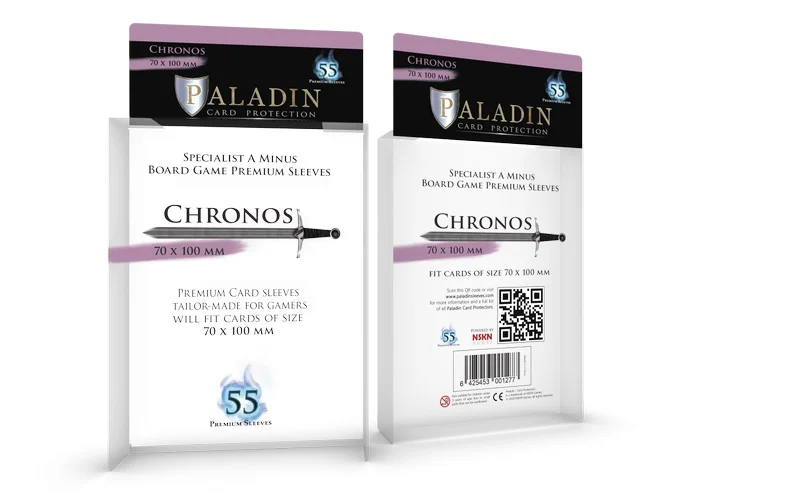 Paladin Chronos – Sleeve-uri Large European 70x100 mm (Set 55 bucati) [1]