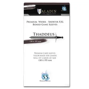 Paladin Thaddeus – Sleeve-uri Oversized 130x195 mm (Set 55 bucati) [1]