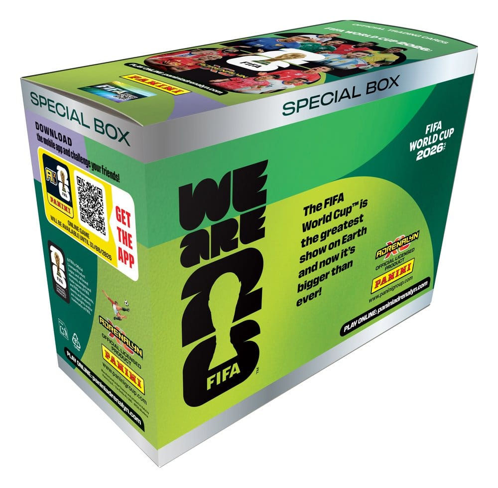 Panini FIFA World Cup 2026 Trading Cards Special Box – 8 Packs + Limited Edition Cards [2]