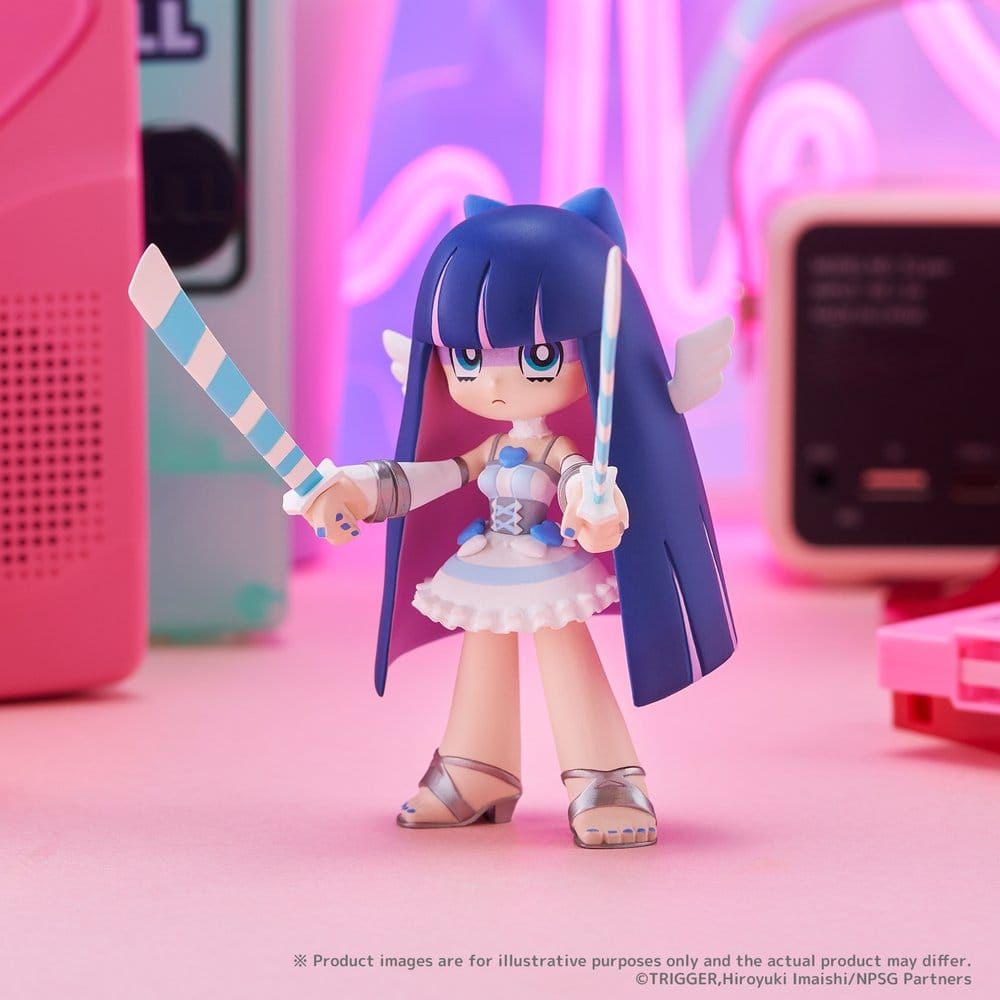 Panty & Stocking with Garterbelt PalVerse Mini Figures New Blind Box Display (6) [6]