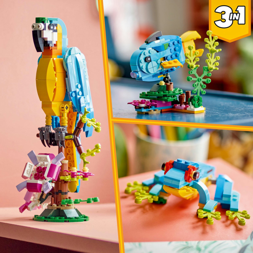 LEGO Creator 3 in 1 Papagal exotic 31136 [10]