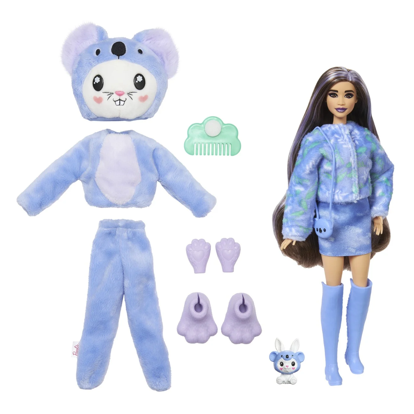 Papusa Barbie Cutie Reveal Iepuras in Costum de Koala [2]