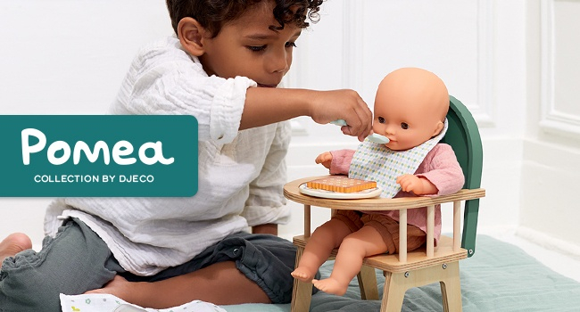 Papusa bebelus Baby Green, Djeco [3]