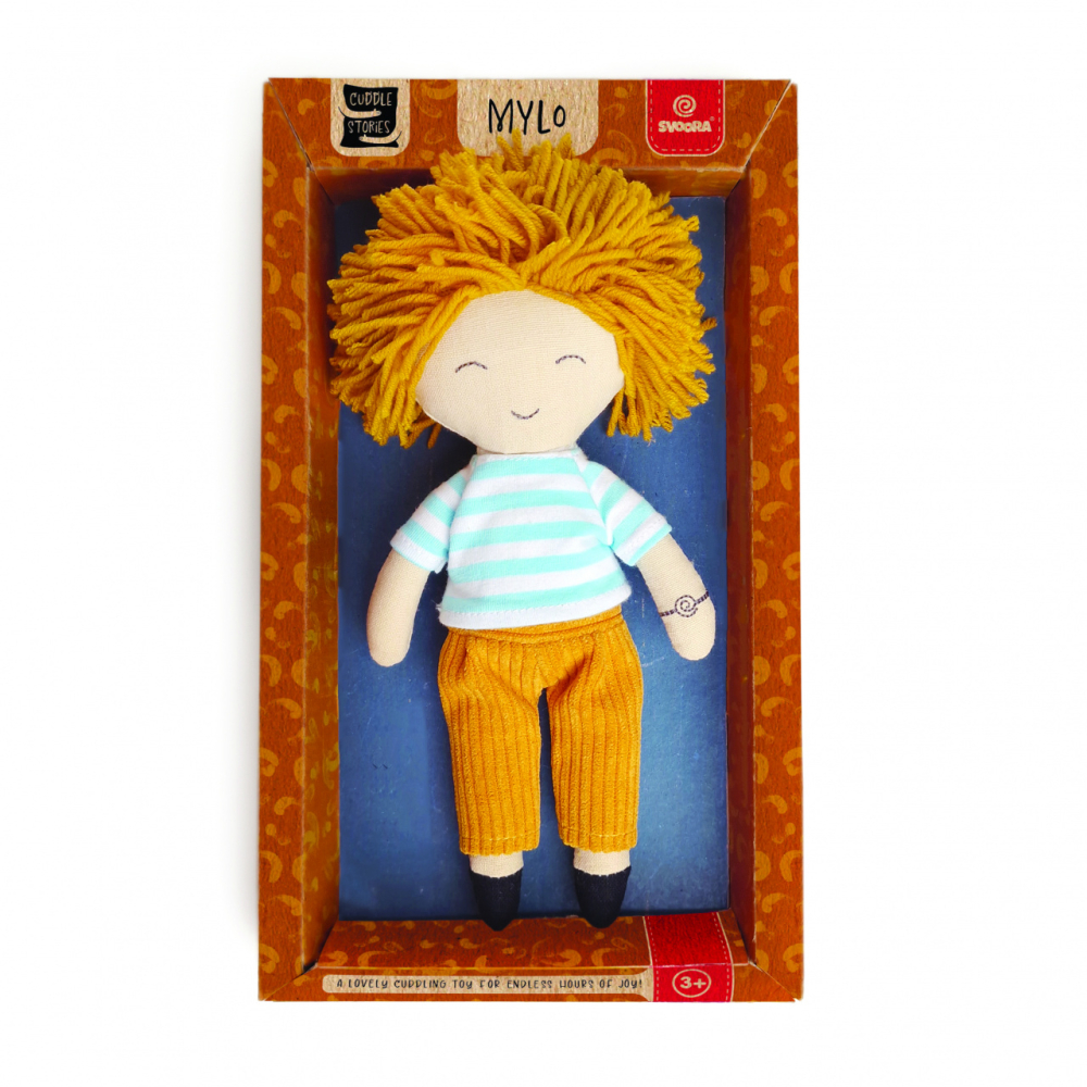 Papusa textil baietelul Mylo, Svoora [1]