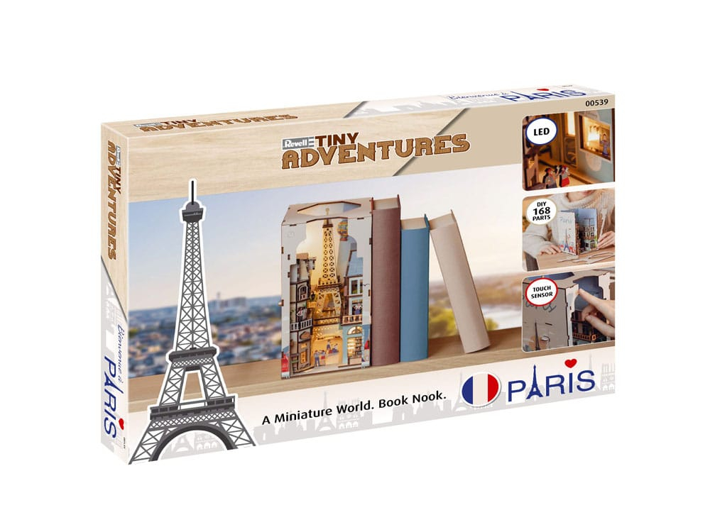 Paris Tiny Adventures Book Nook Mini Diorama 23 cm [8]
