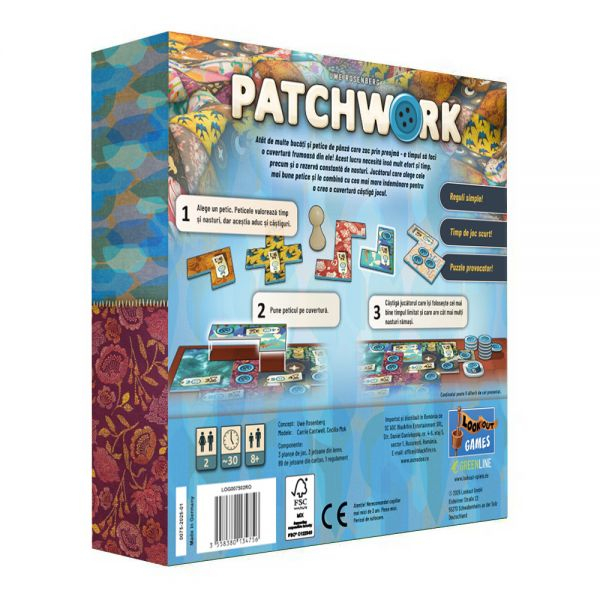 Patchwork Revised Edition – Joc pentru 2 Jucatori (RO) [2]