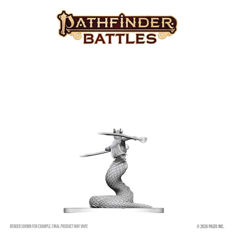 Pathfinder Battles Deep Cuts Unpainted Miniature Lamia Matriarch 13 cm [4]