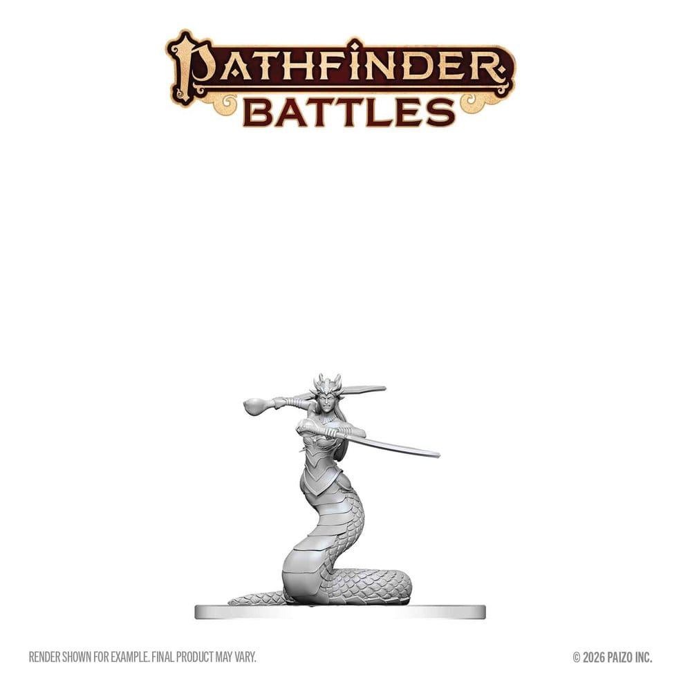 Pathfinder Battles Deep Cuts Unpainted Miniature Lamia Matriarch 13 cm [2]