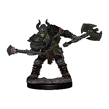 Pathfinder Battles: Premium Painted Figure - Half-Orc Barbarian Male [1]
