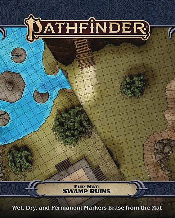 Pathfinder Flip-Mat: Swamp Ruins [1]