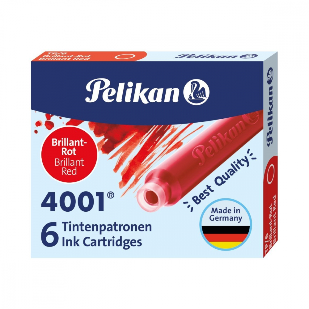 Patroane cerneala Pelikan 4001® – set 6 buc compatibile standard (TP6) [2]