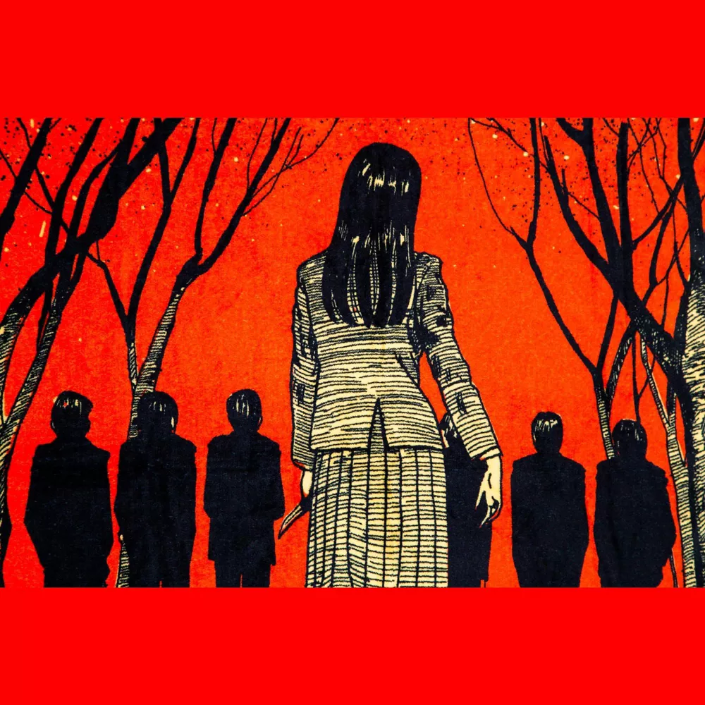 Patura Junji Ito Fleece 45x60 inch Horror Anime [4]