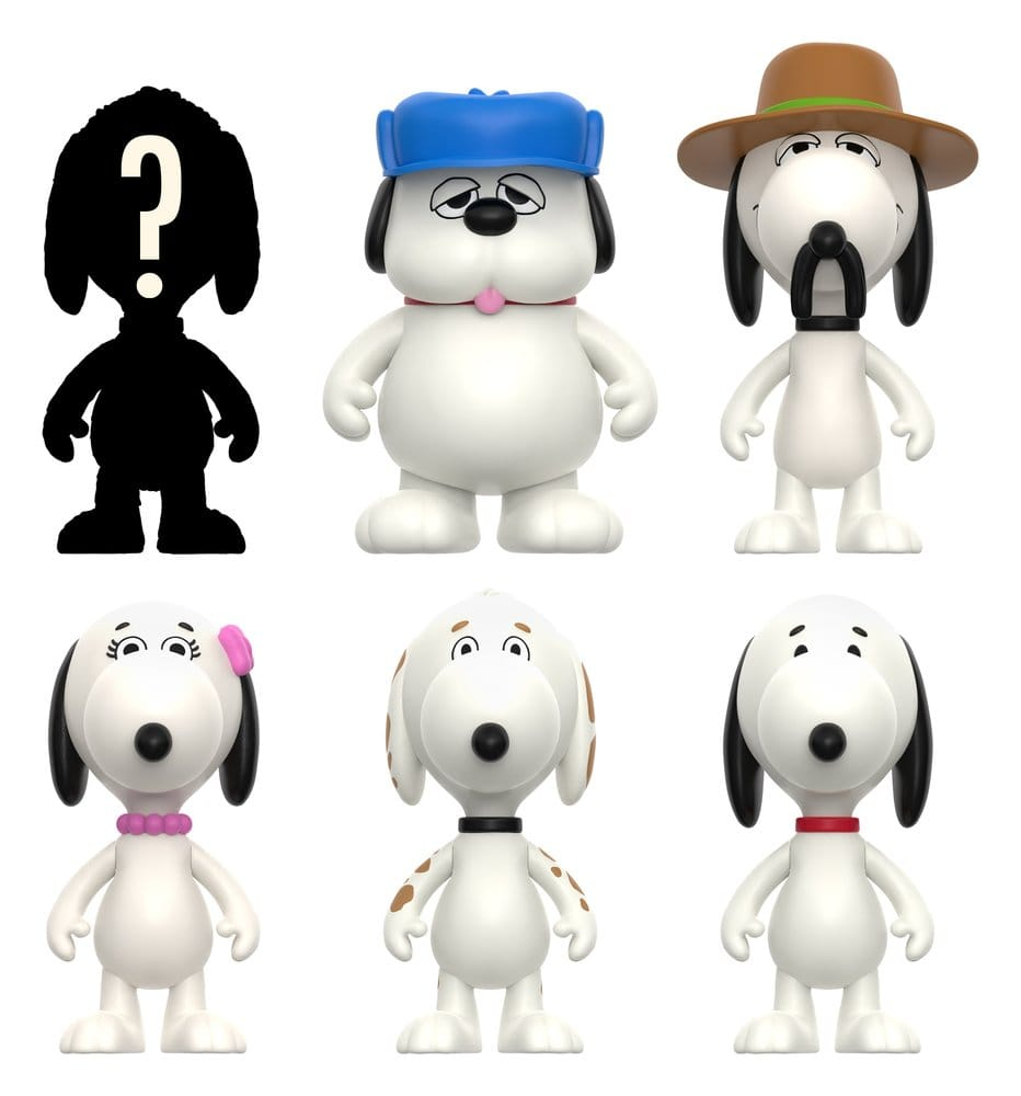 Peanuts ReAction Action Figures Snoopy's Siblings Wave 10 Blind Box 10 cm Display (12) [2]