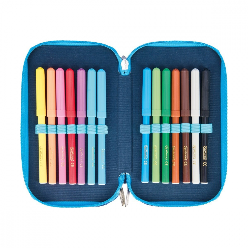 Penar echipat 3 compartimente Herlitz – 31 piese pentru scoala si creativitate [2]