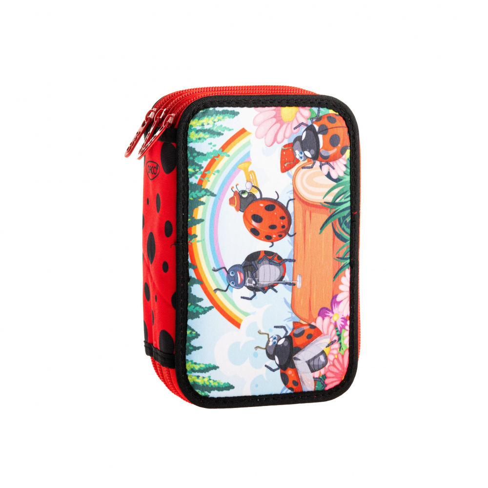 Penar echipat DACO PE3020E Ladybug – 3 compartimente, complet utilat [1]