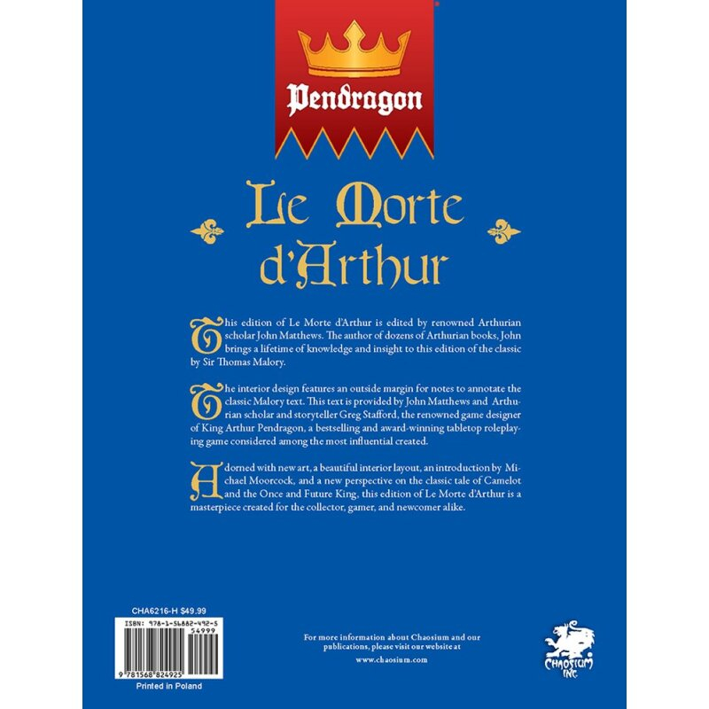 Pendragon The Annotated Le Morte d’Arthur Hardcover [2]