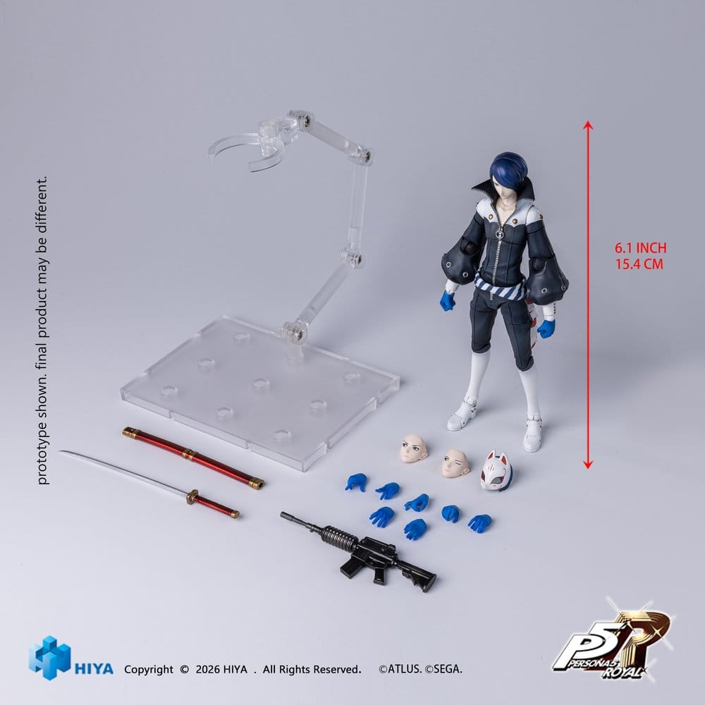 Persona 5 Royal Exquisite Basic Action Figure 1/12 Fox 16 cm [4]