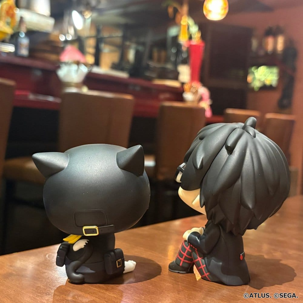 Persona 5 the Royal Look Up PVC Figures 2-Pack Hero & Morgana 11 cm (with gift) [7]