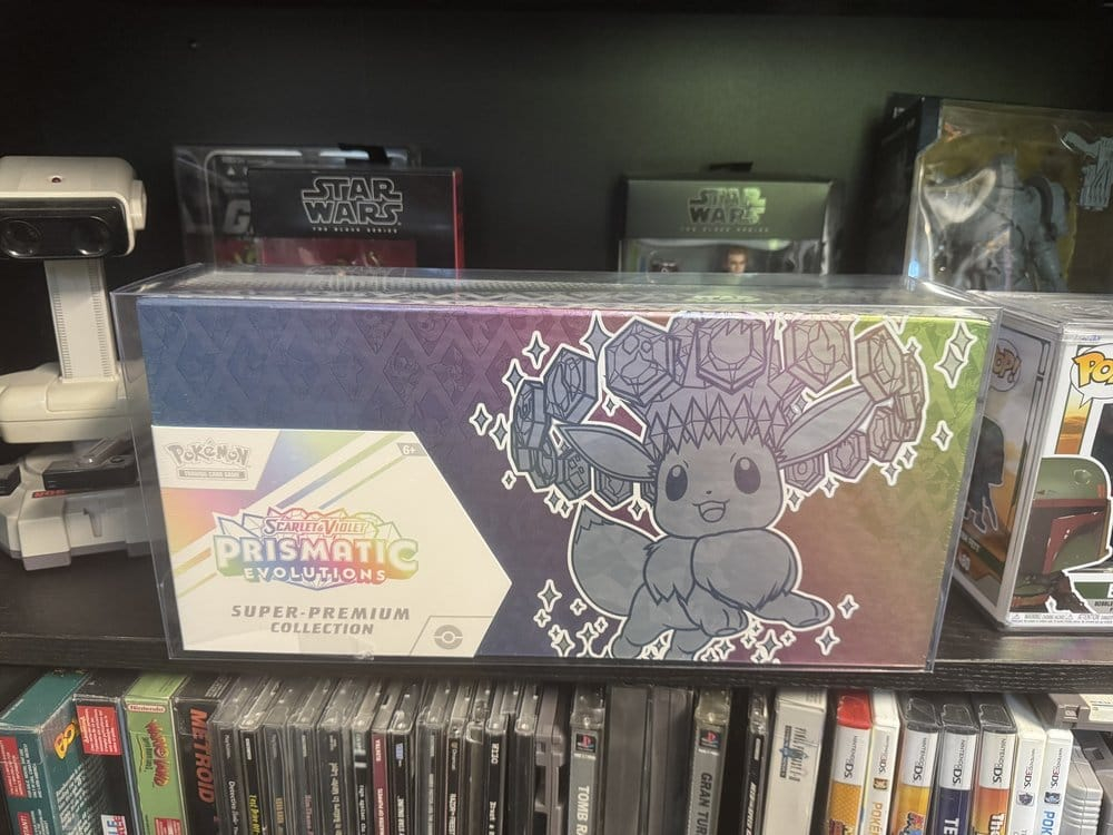 PET Protectors 2-Pack for Pokémon Prismatic Evolutions Super Collection Box 38 x 18 cm [2]