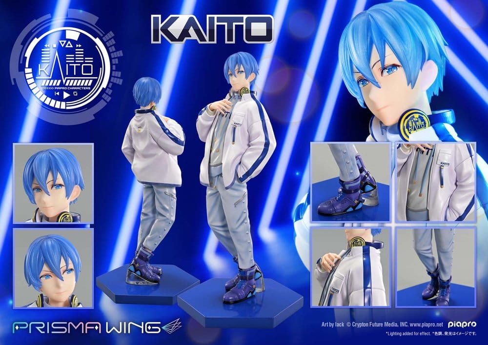 Piapro Characters Prisma Wing Figure 1/7 KAITO "Art by lack" 24 cm [22]