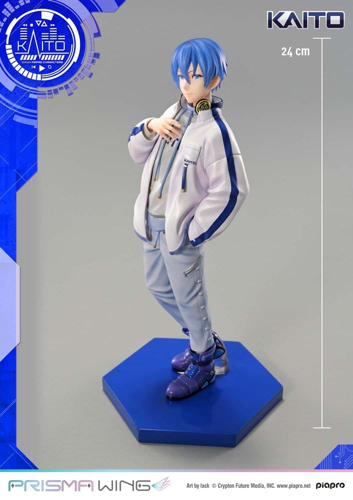 Piapro Characters Prisma Wing Figure 1/7 KAITO "Art by lack" 24 cm [11]