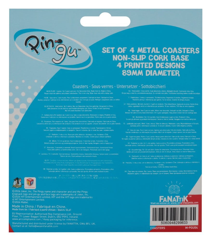 Pingu Coaster 4-Pack [3]