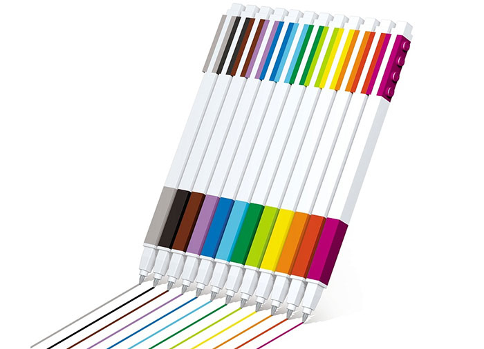 Pix cu gel LEGO  - Negru [2]