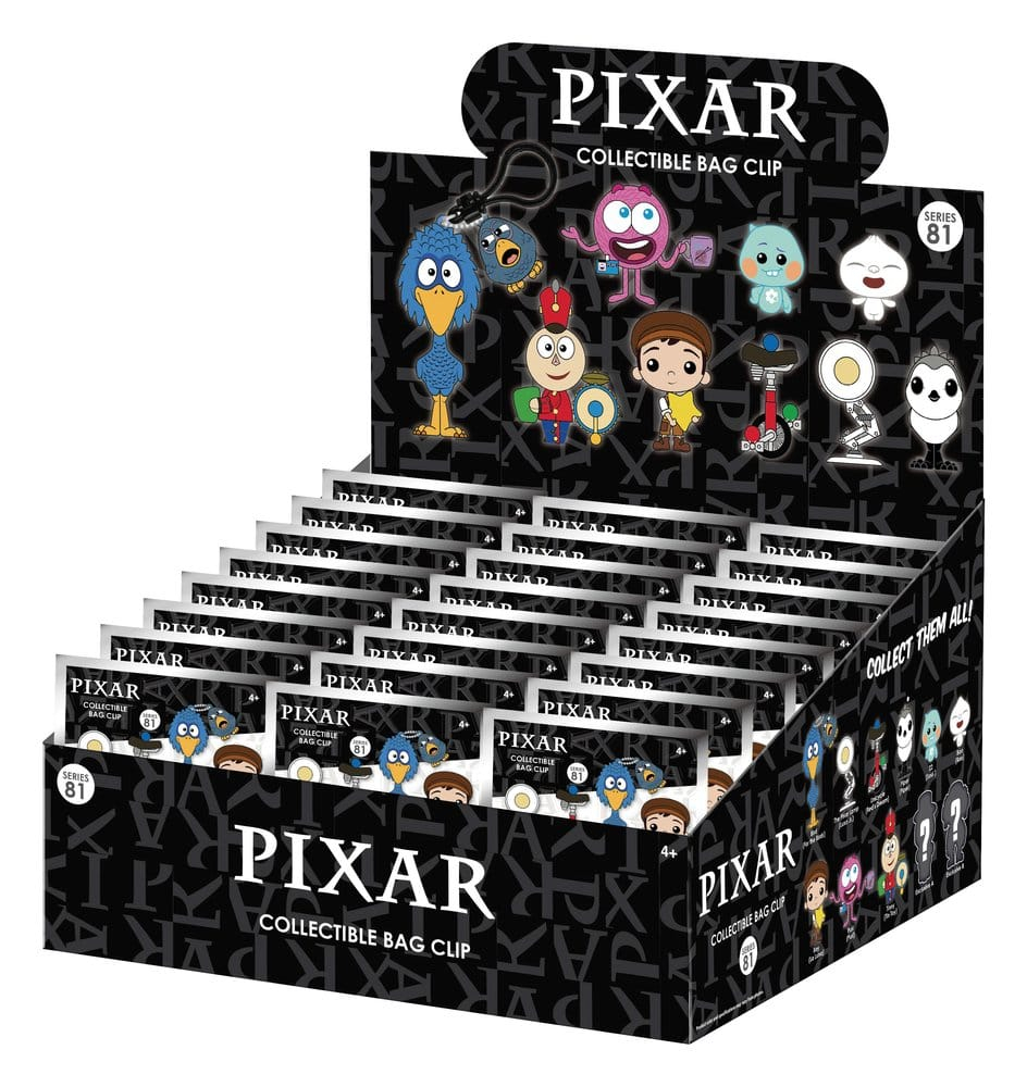 Pixar 3D PVC Bag Clips Series 82 Blind Bag Display (24) [3]