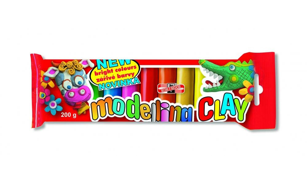 Plastilina 10 culori 200g – non-toxica, moale [1]
