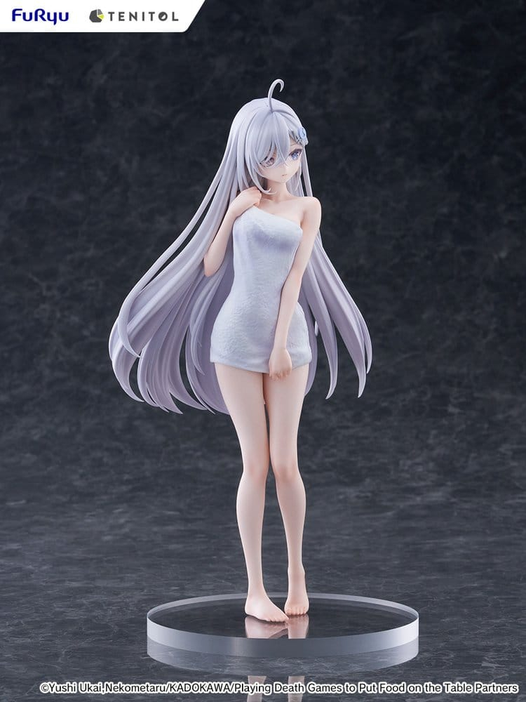 Playing Death Games to Put Food on the Table Light Novel PVC Statue Yuki Golden Bath Ver. 30 cm [4]