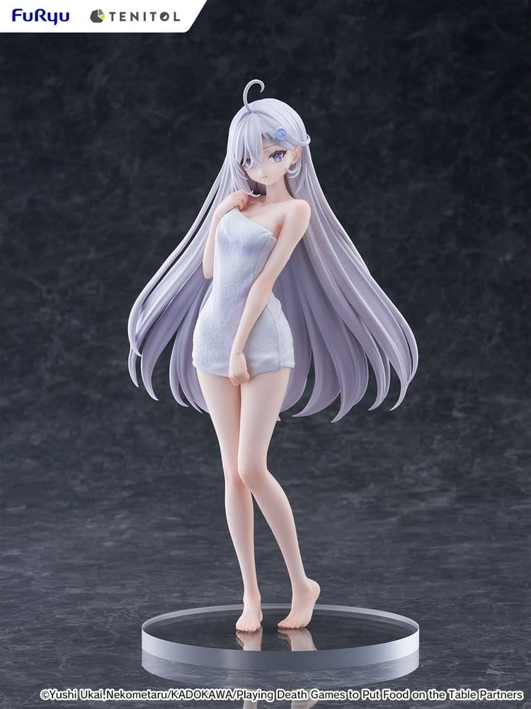 Playing Death Games to Put Food on the Table Light Novel PVC Statue Yuki Golden Bath Ver. 30 cm [9]