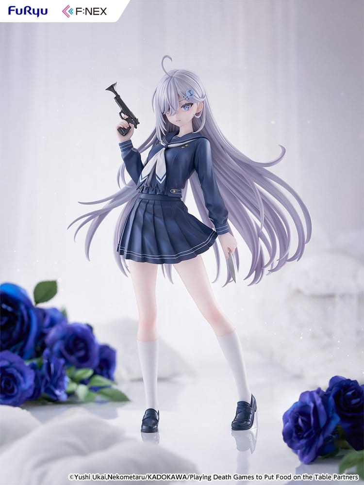 Playing Death Games to Put Food on the Table PVC Figure 1/7 Yuki School Uniform Ver. 24 cm [2]