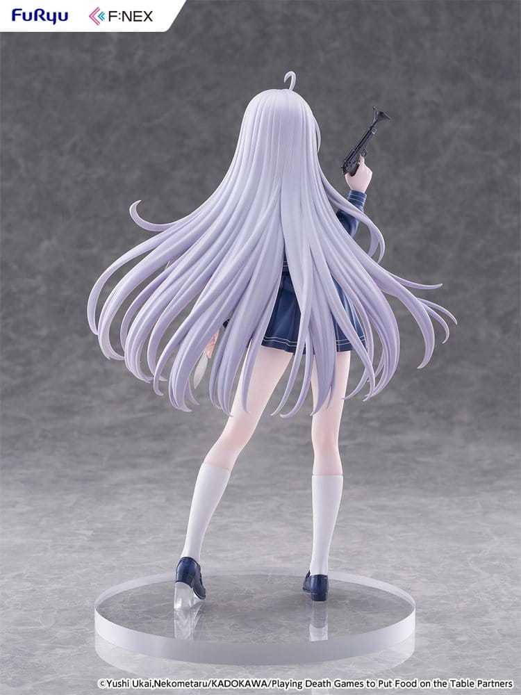 Playing Death Games to Put Food on the Table PVC Figure 1/7 Yuki School Uniform Ver. 24 cm [12]