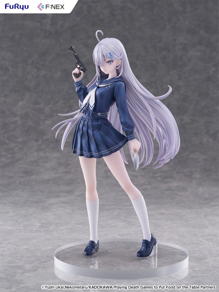 Playing Death Games to Put Food on the Table PVC Figure 1/7 Yuki School Uniform Ver. 24 cm [10]