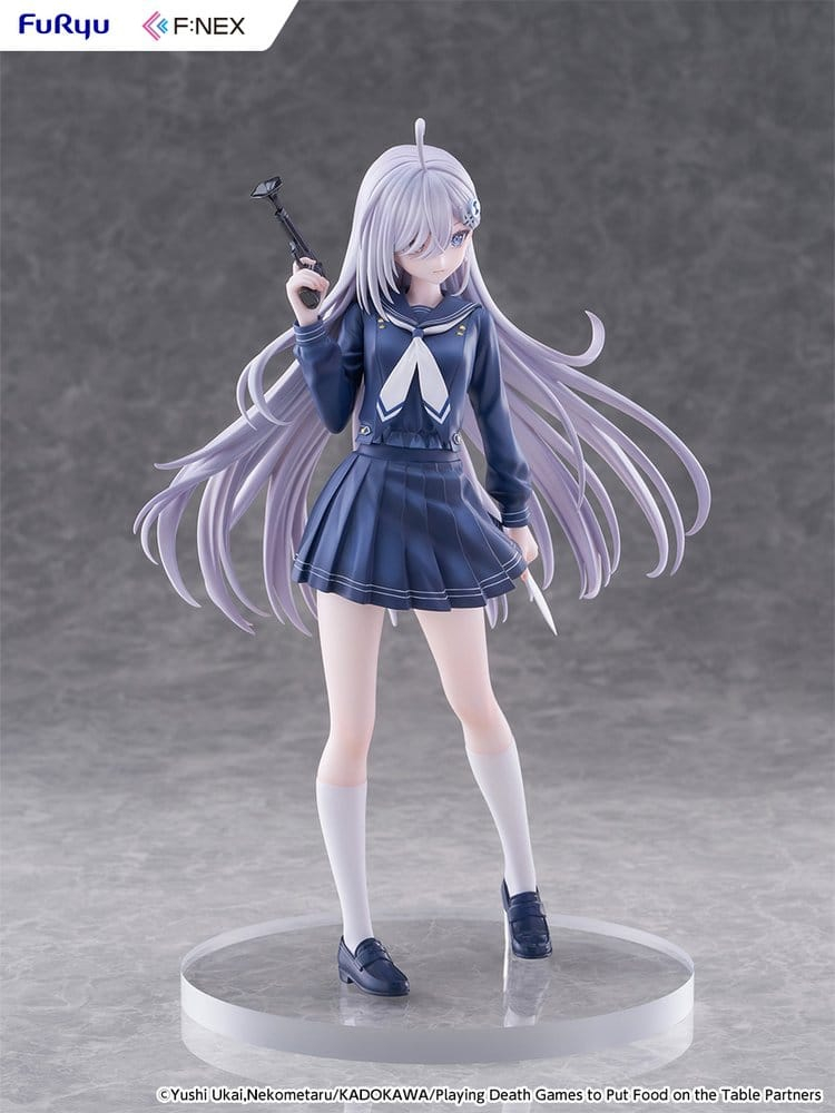 Playing Death Games to Put Food on the Table PVC Figure 1/7 Yuki School Uniform Ver. 24 cm [11]