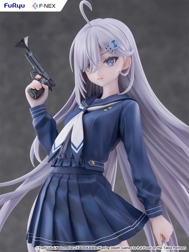 Playing Death Games to Put Food on the Table PVC Figure 1/7 Yuki School Uniform Ver. 24 cm [5]