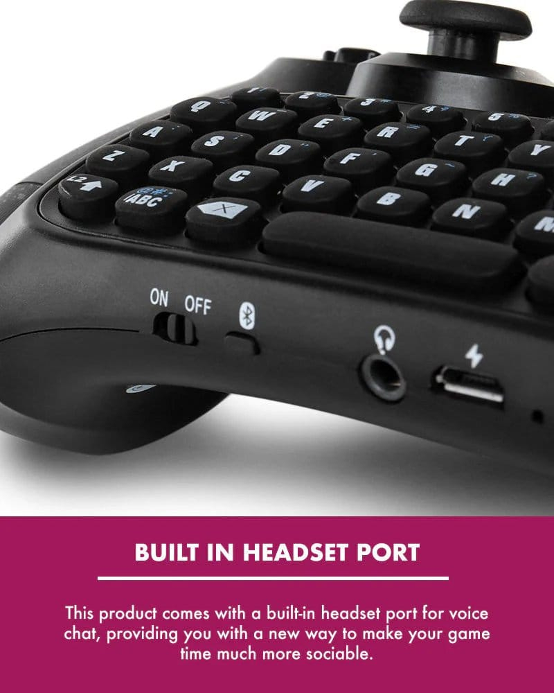 PlayStation 4 Mini Keyboard / Chatpad Bluetooth Wireless [5]