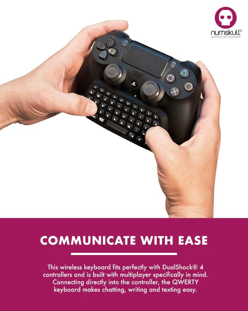PlayStation 4 Mini Keyboard / Chatpad Bluetooth Wireless [4]