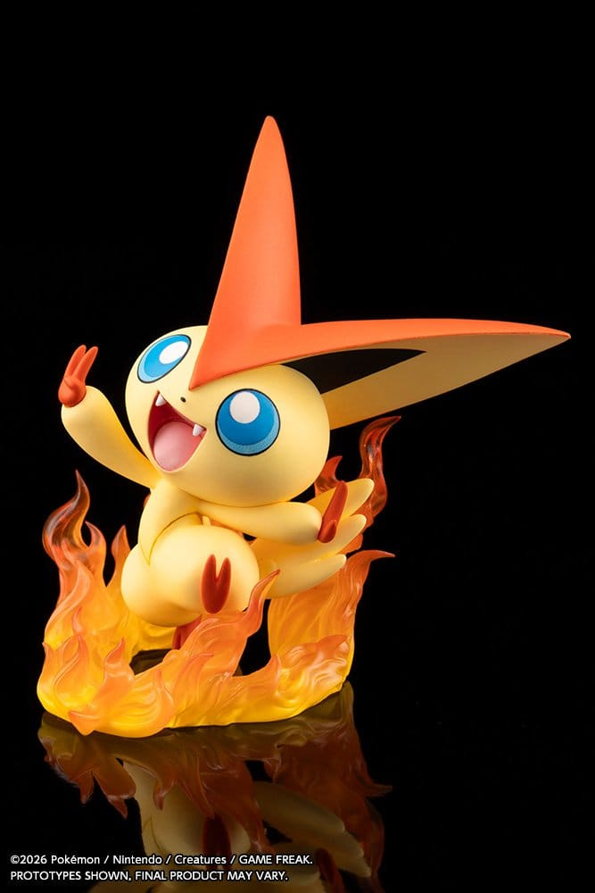 Pokémon ARTFX J PVC Figure 1/8 Hilbert with Victini 20 cm [12]