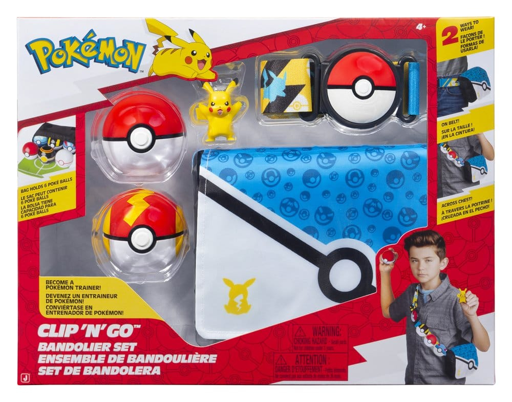 Pokémon Clip 'n' Go Bandolier Set Pikachu [3]